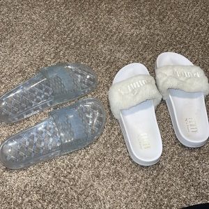 Puma Fenty sandals - two pairs